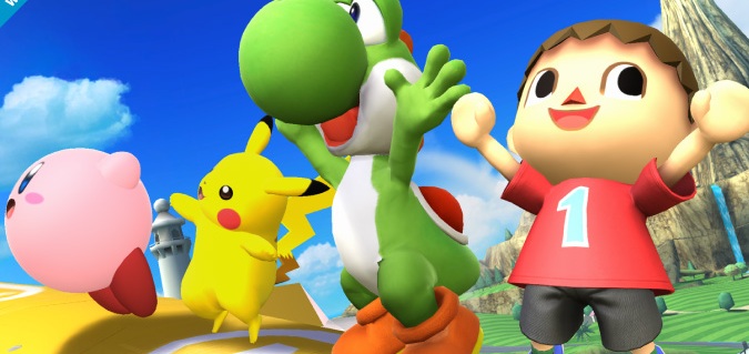 SUper Smash Bros for Wii U Yoshi Vill