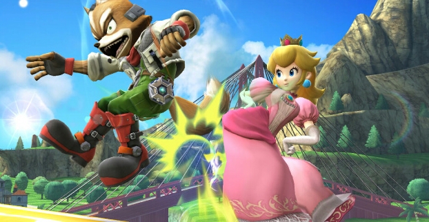 Super Smash Bros for Wii U Peach