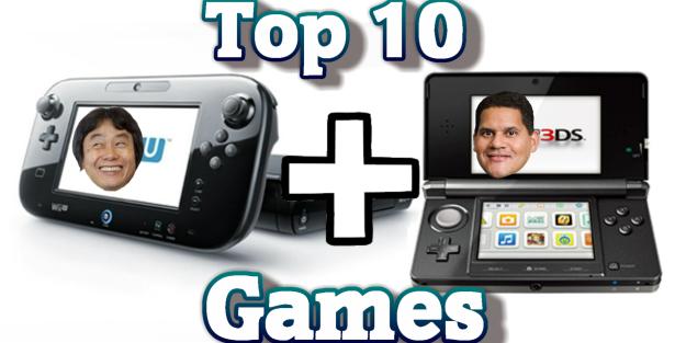 Top 10 Wii U+ 3DS MS